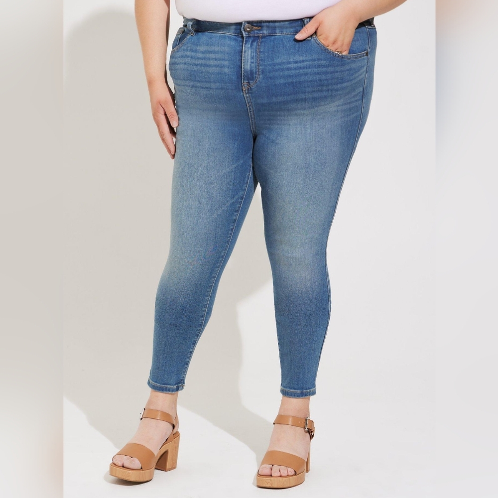 Women's Blue Skinny Jeans